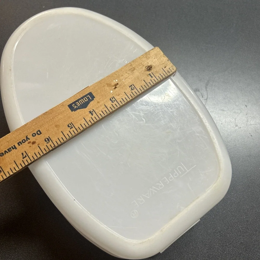 Tupperware Ham Turkey Flavor Saver Keeper White With No Insert but has the lid